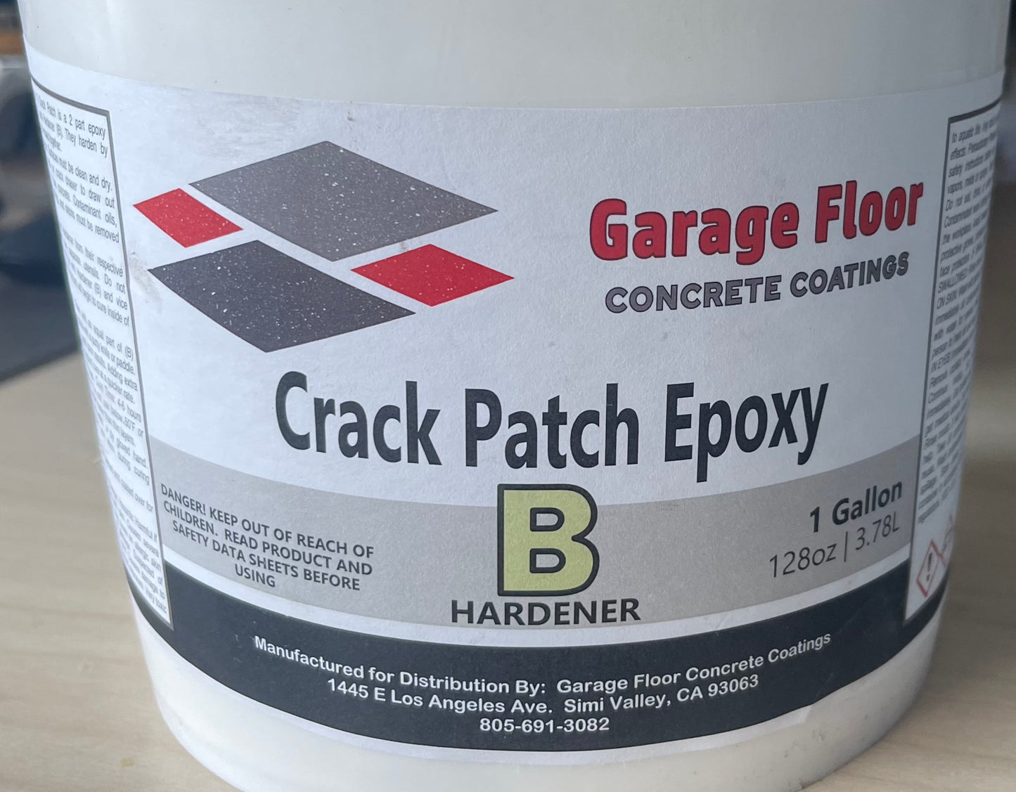 1-1 Epoxy Concrete Repair Patch (64 Ounce Kit)