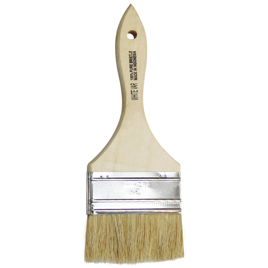 3" Premier WV-30 Chip Brush 100% White Chinese Bristle