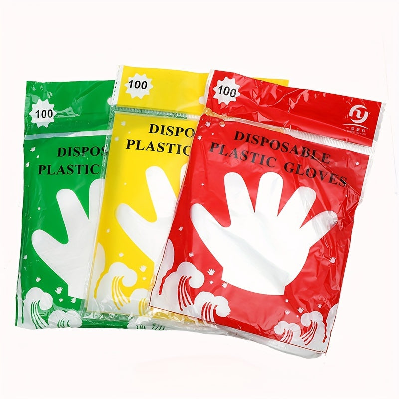 500pcs/1000pcs  Food Grade Transparent Disposable Gloves