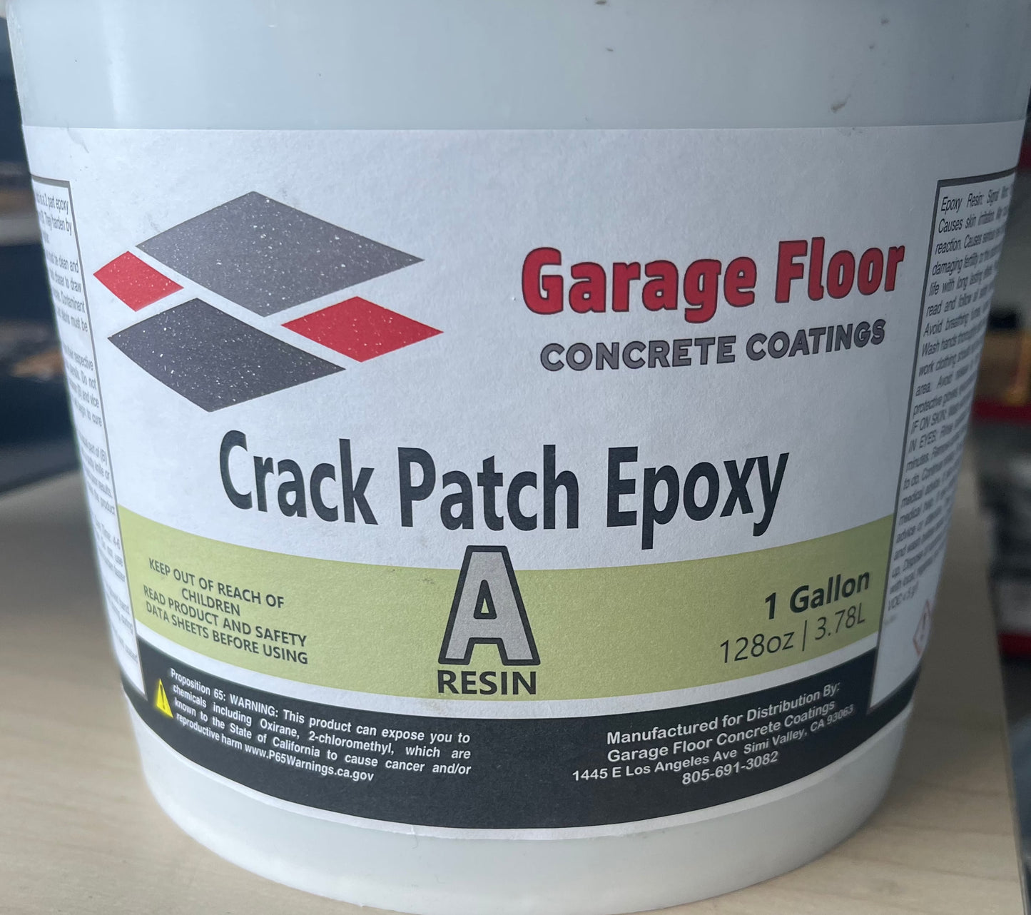 1-1 Epoxy Concrete Repair Patch (64 Ounce Kit)