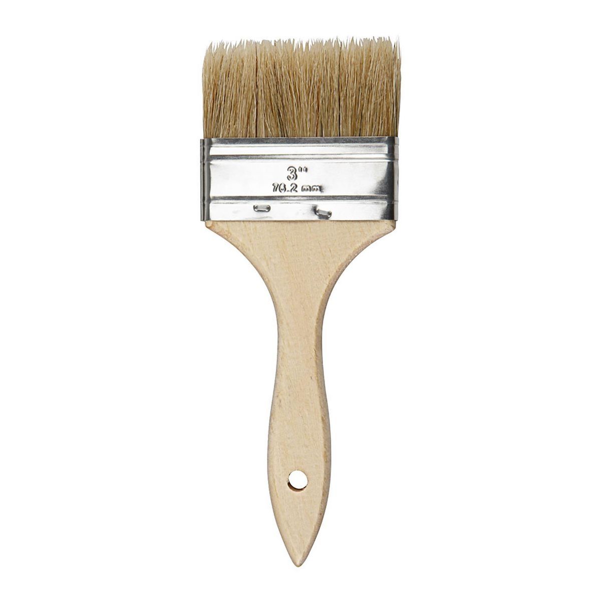 3" Premier WV-30 Chip Brush 100% White Chinese Bristle